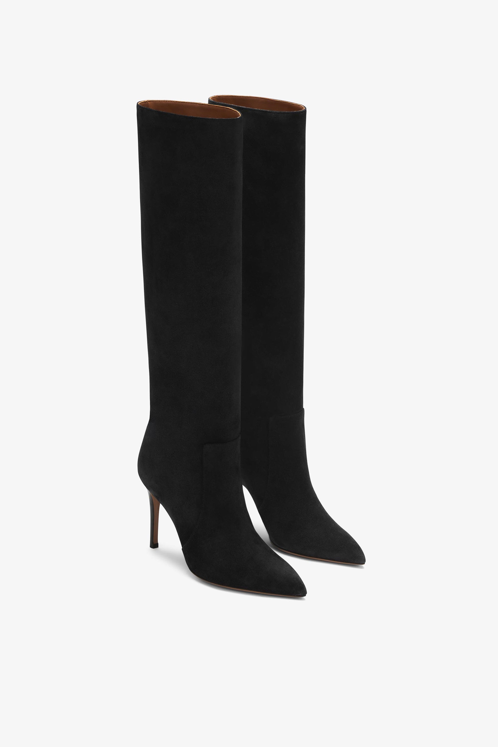 Black suede  boot