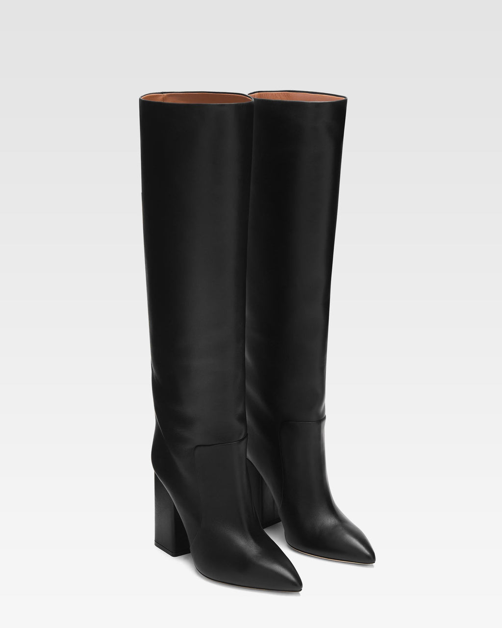 Botas de napa negra