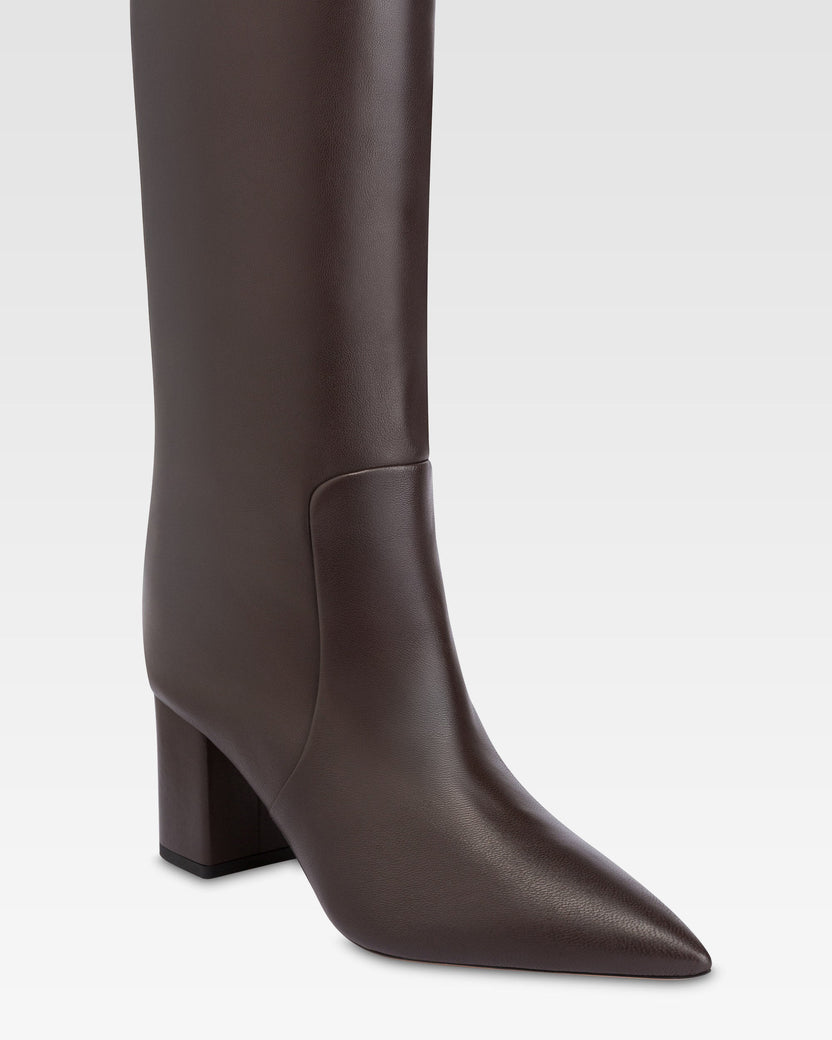 Soft leather boot