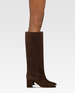 Suede boot