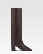 Bottes en cuir souple