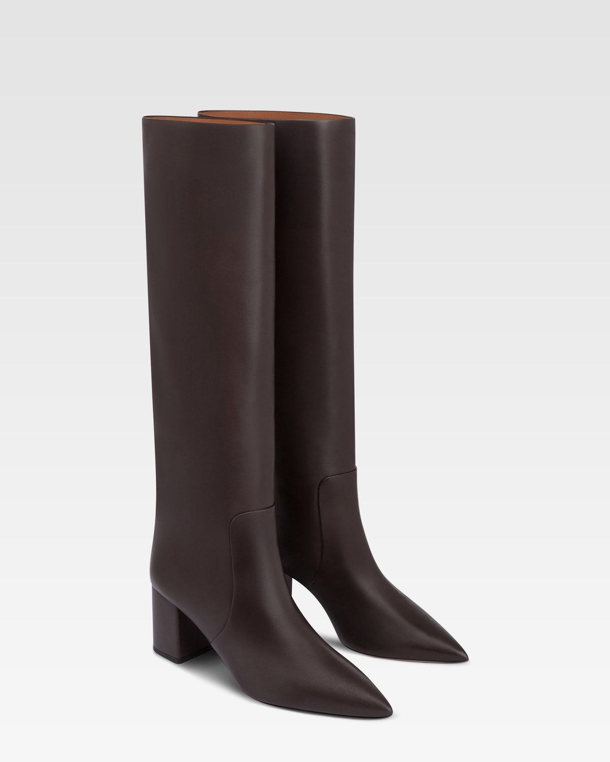 Bottes en cuir souple