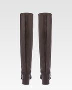 Bottes en cuir souple