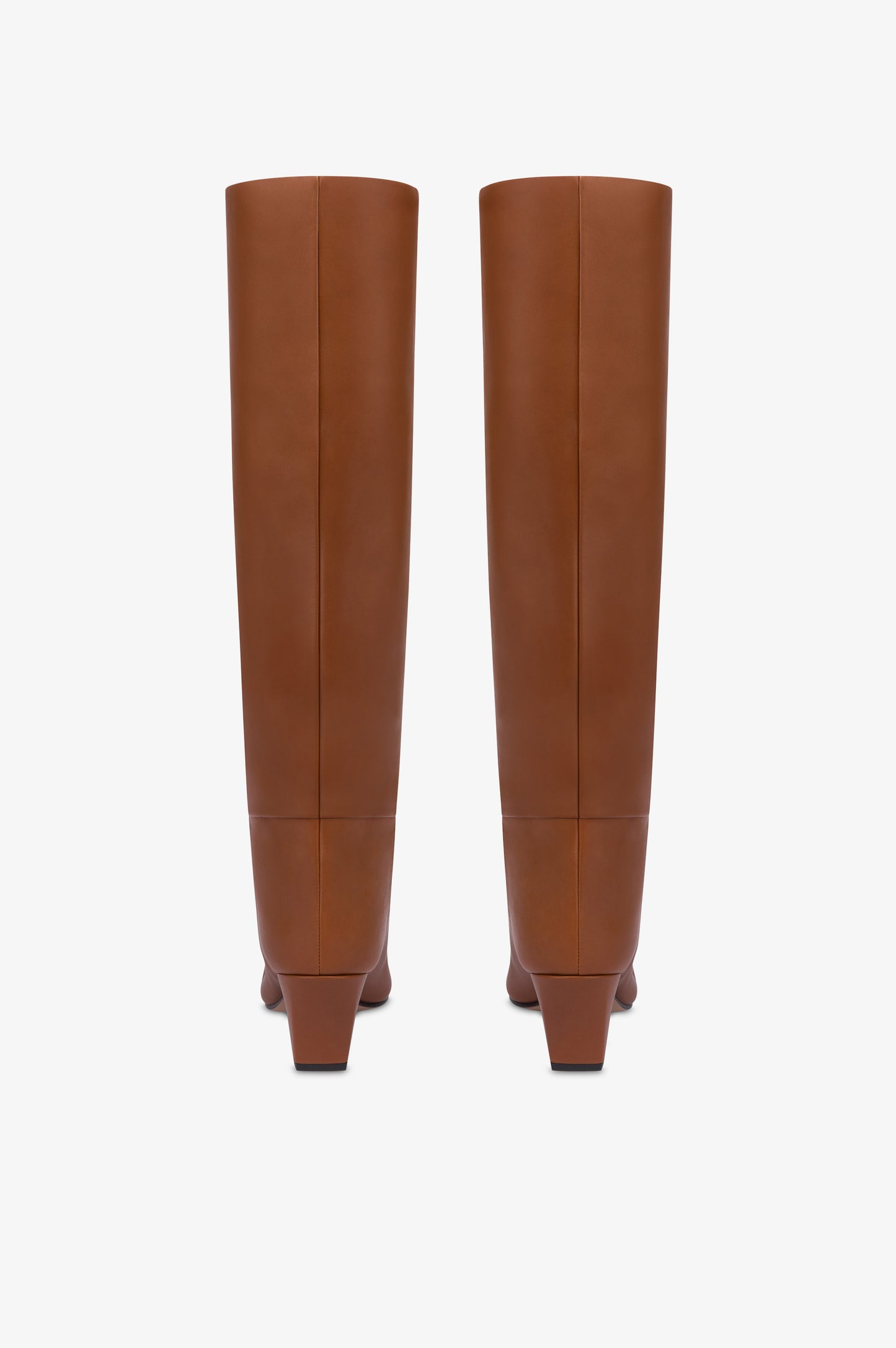 Boots in brown calf leather