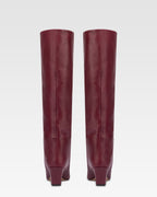 Botas de piel de becerro Rouge Noir