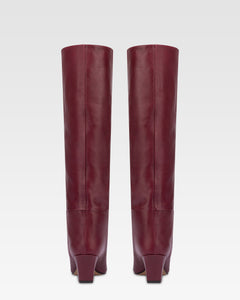 Botas de piel de becerro Rouge Noir