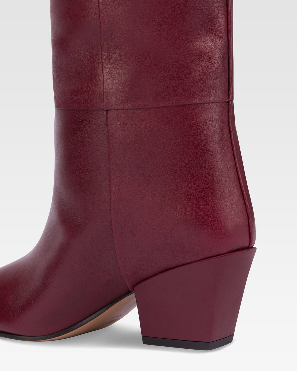 Botas de piel de becerro Rouge Noir