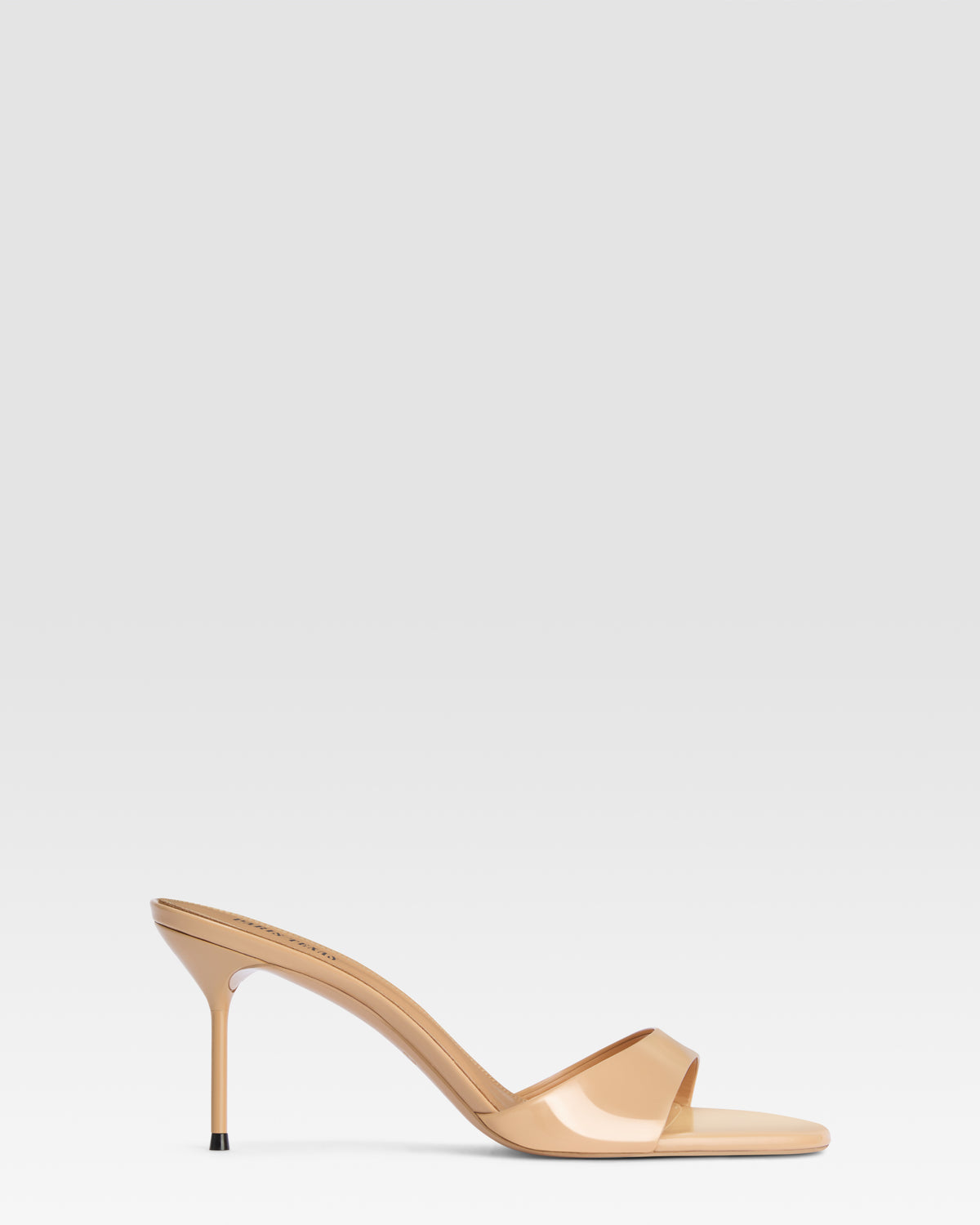 Mule aus Lackleder