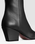 LEDER ANKLE BOOT
