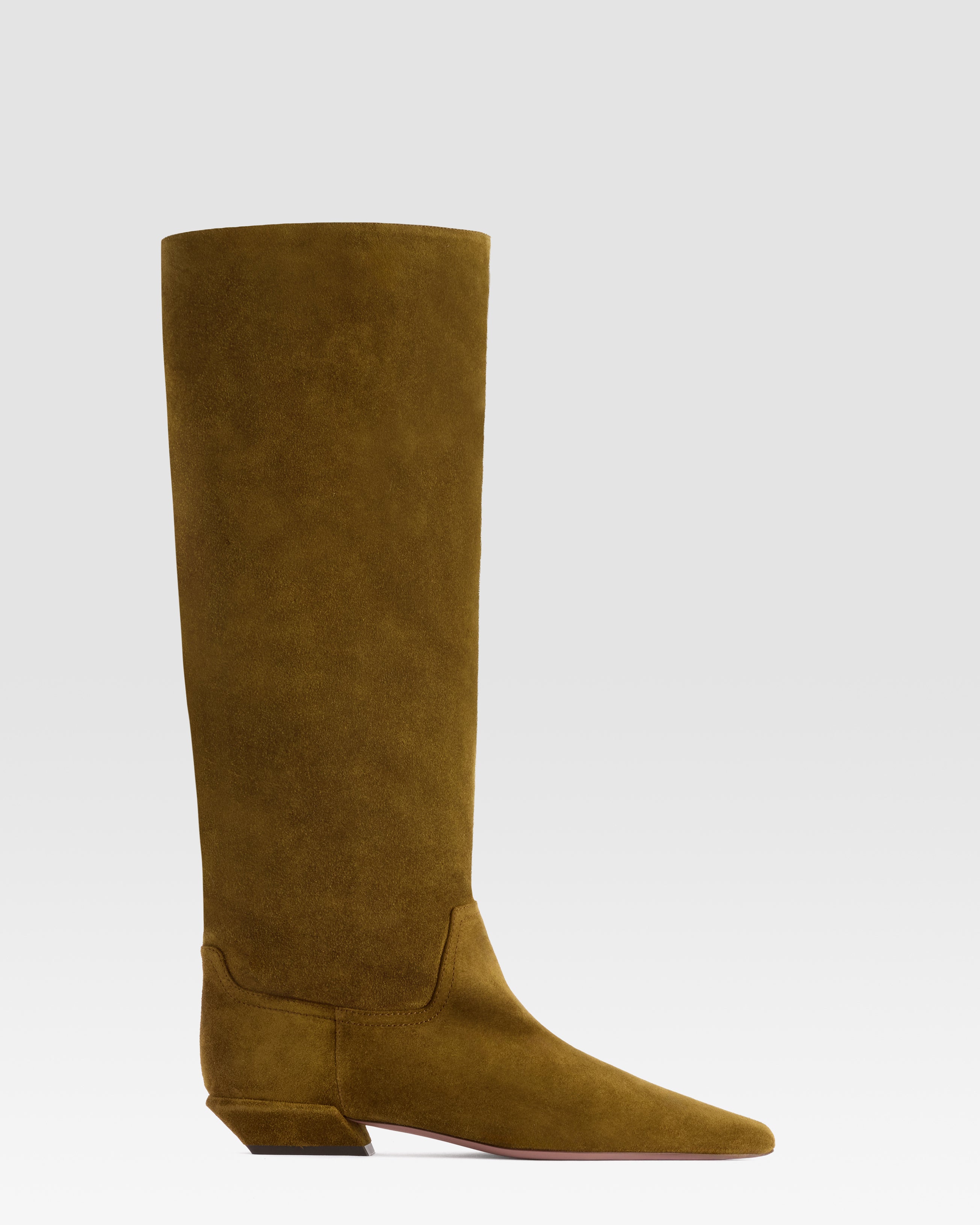 VELOURSLEDER STIEFEL