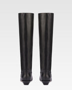 Calfskin leather boot
