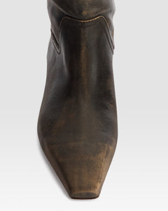 VINTAGE-EFFEKT LEDER STIEFEL