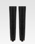 Botas mosqueteras de piel negra