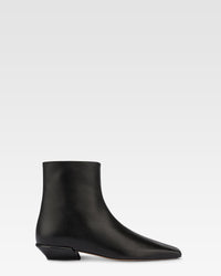 Bottes en cuir noir — Black
