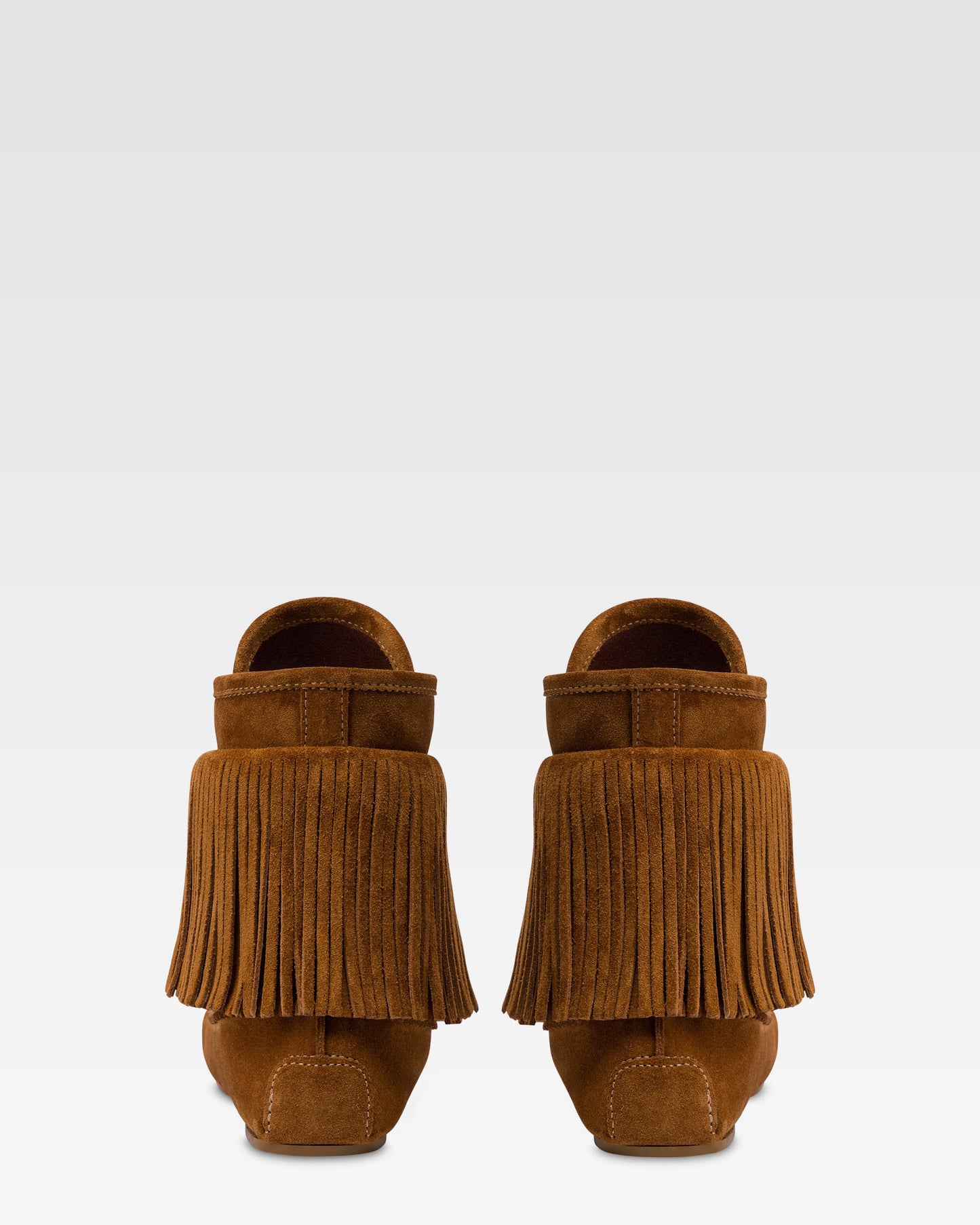 STIVALI IN CAMOSCIO COGNAC