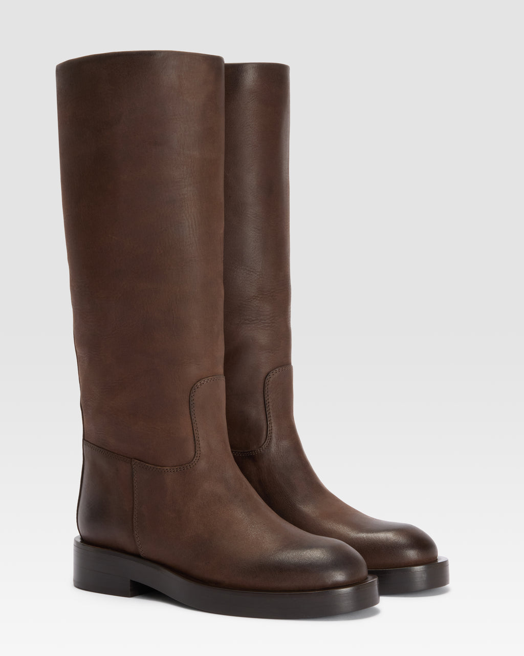 VELOURSLEDER STIEFEL