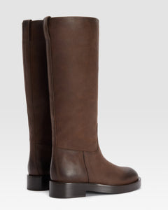 VELOURSLEDER STIEFEL