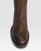 VELOURSLEDER STIEFEL