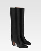 Botas de piel de becerro negras