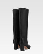 Botas de piel de becerro negras