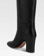 Botas de piel de becerro negras