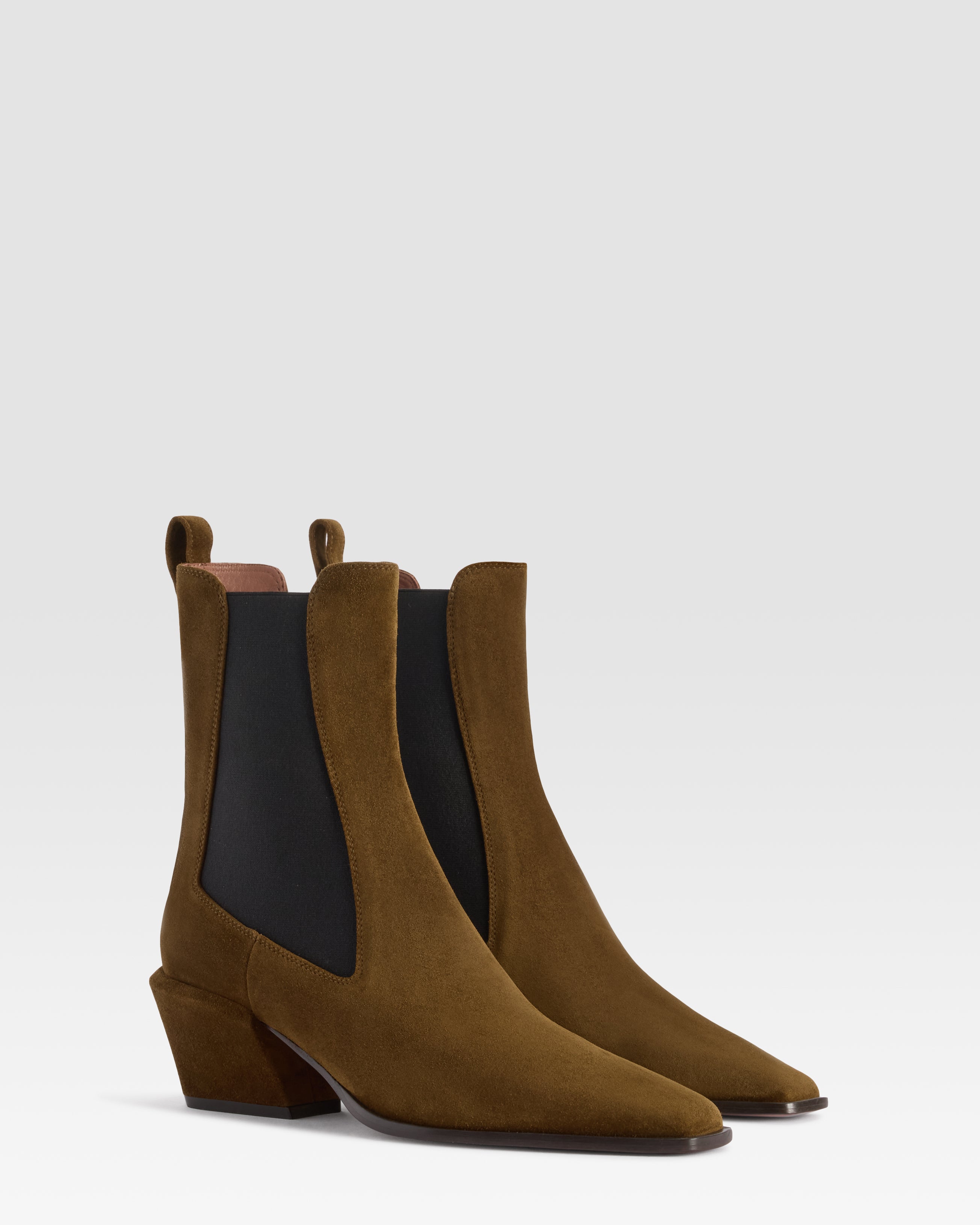 STIVALETTO IN PELLE SCAMOSCIATA