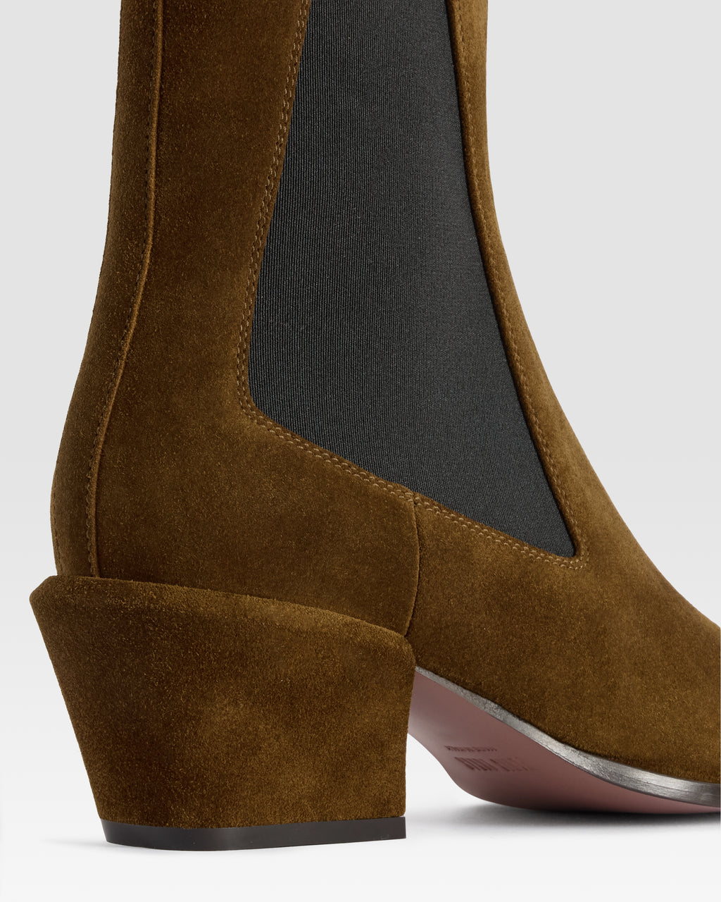 STIVALETTO IN PELLE SCAMOSCIATA