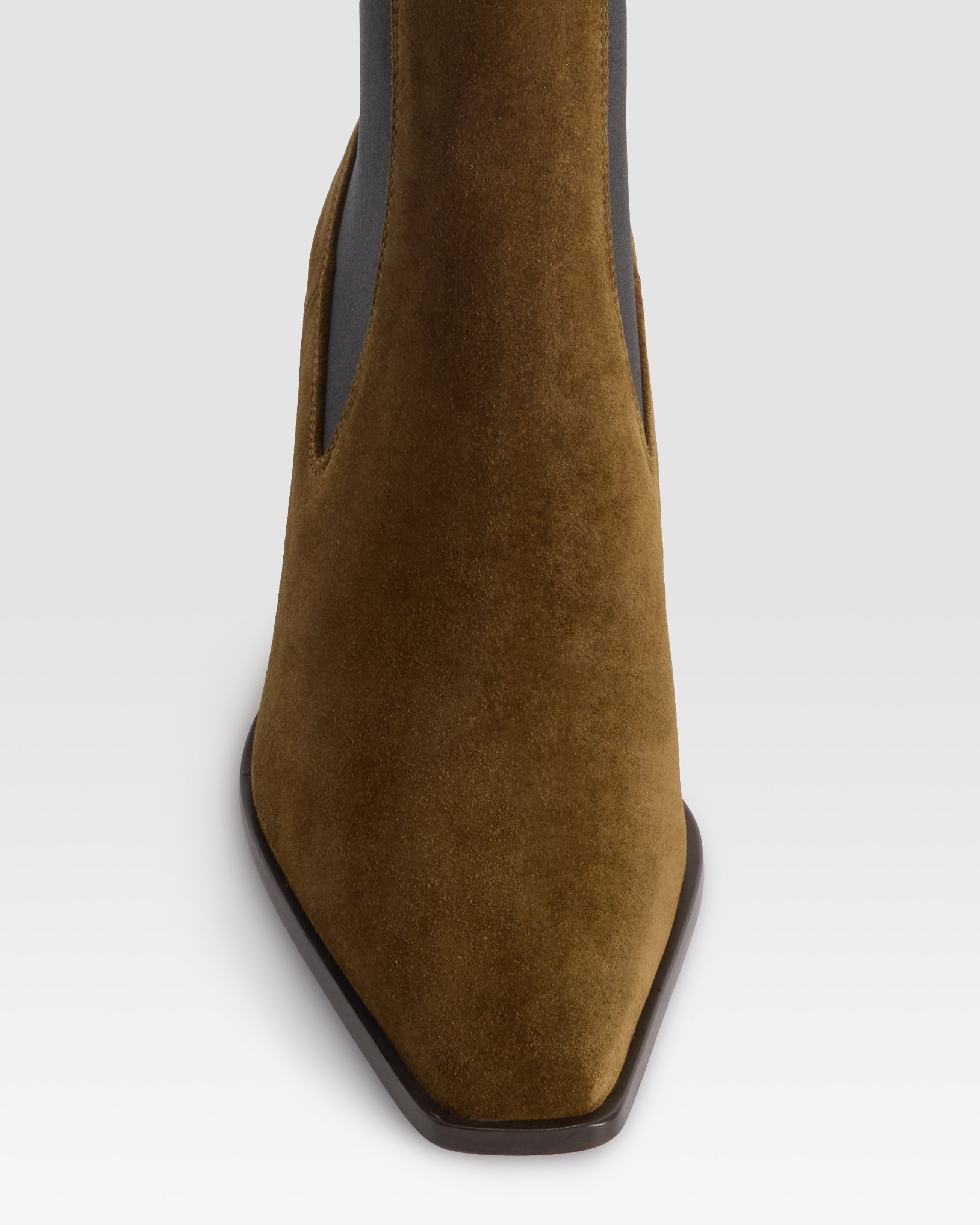 STIVALETTO IN PELLE SCAMOSCIATA