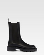 Botines de piel de becerro color negro