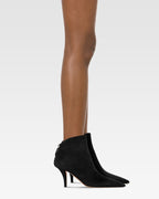 Botines en ante negro