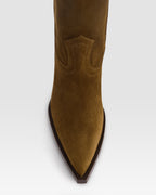 BOTTE WESTERN EN VEAU VELOURS