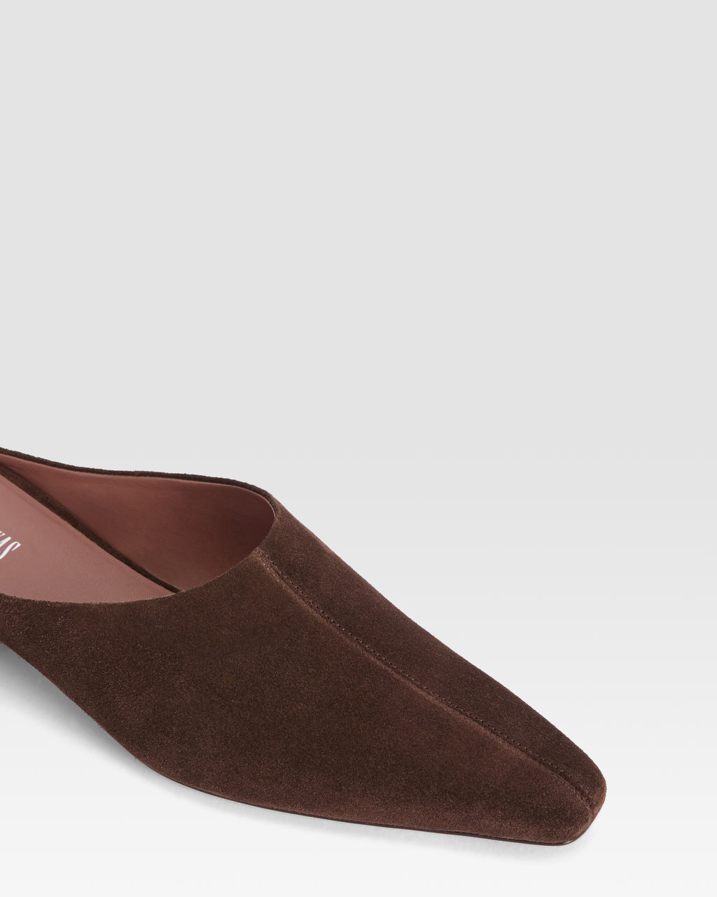 Sabots in pelle scamosciata ebano