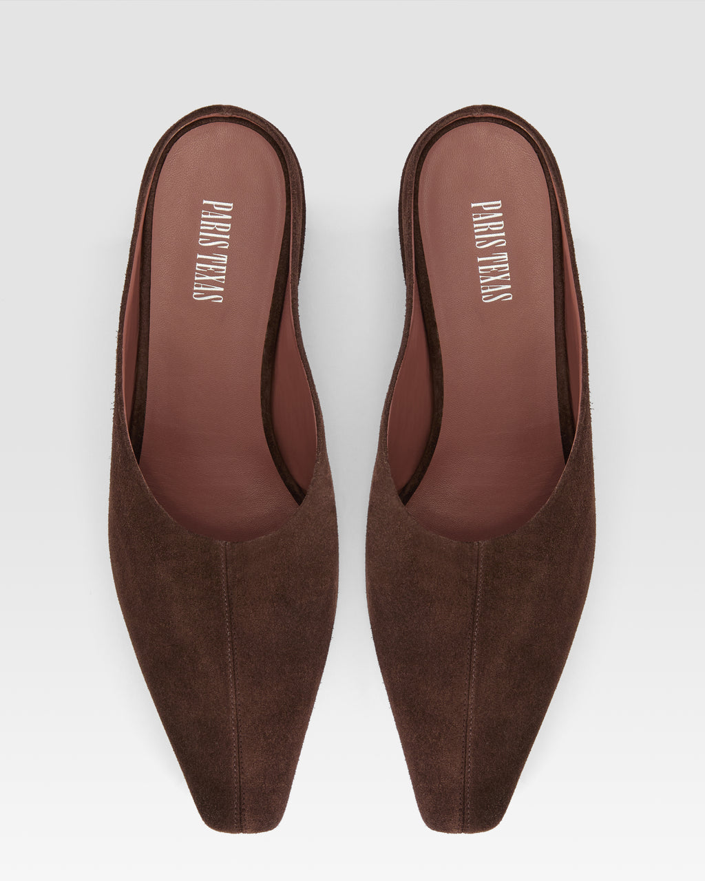 Sabots in pelle scamosciata ebano