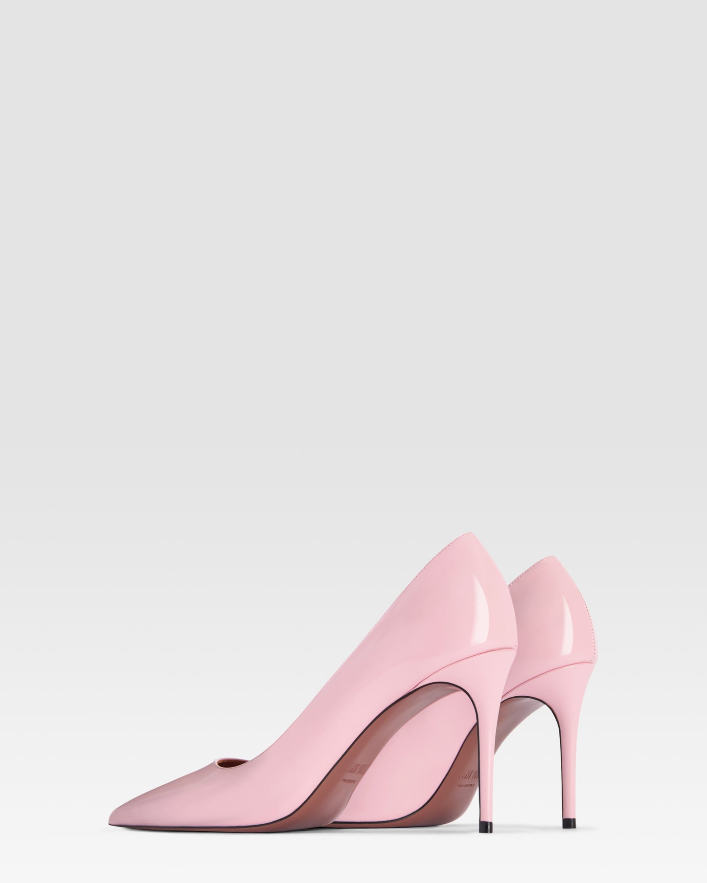 Pumps aus geburstetem Kalbsleder in Blutenrosa