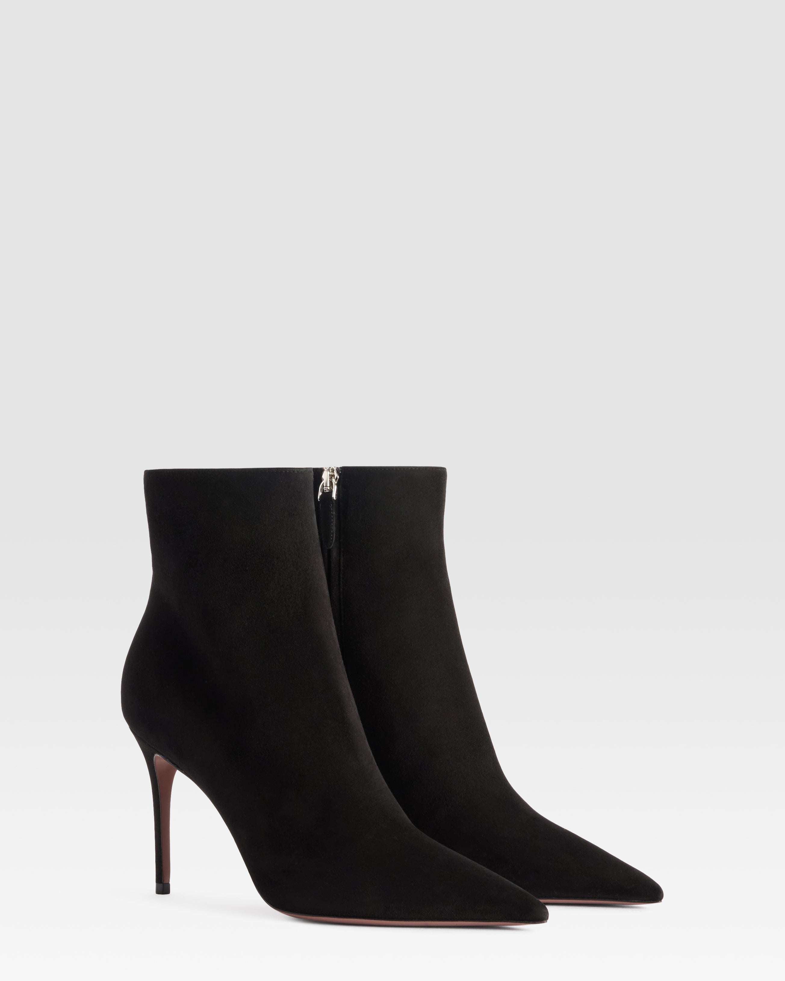 STIVALETTO IN PELLE SCAMOSCIATA