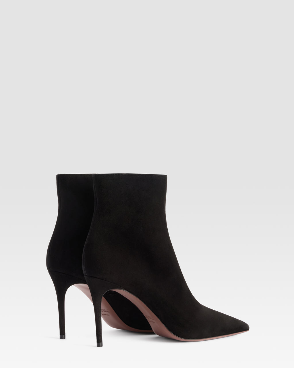VELOURSLEDER ANKLE BOOT