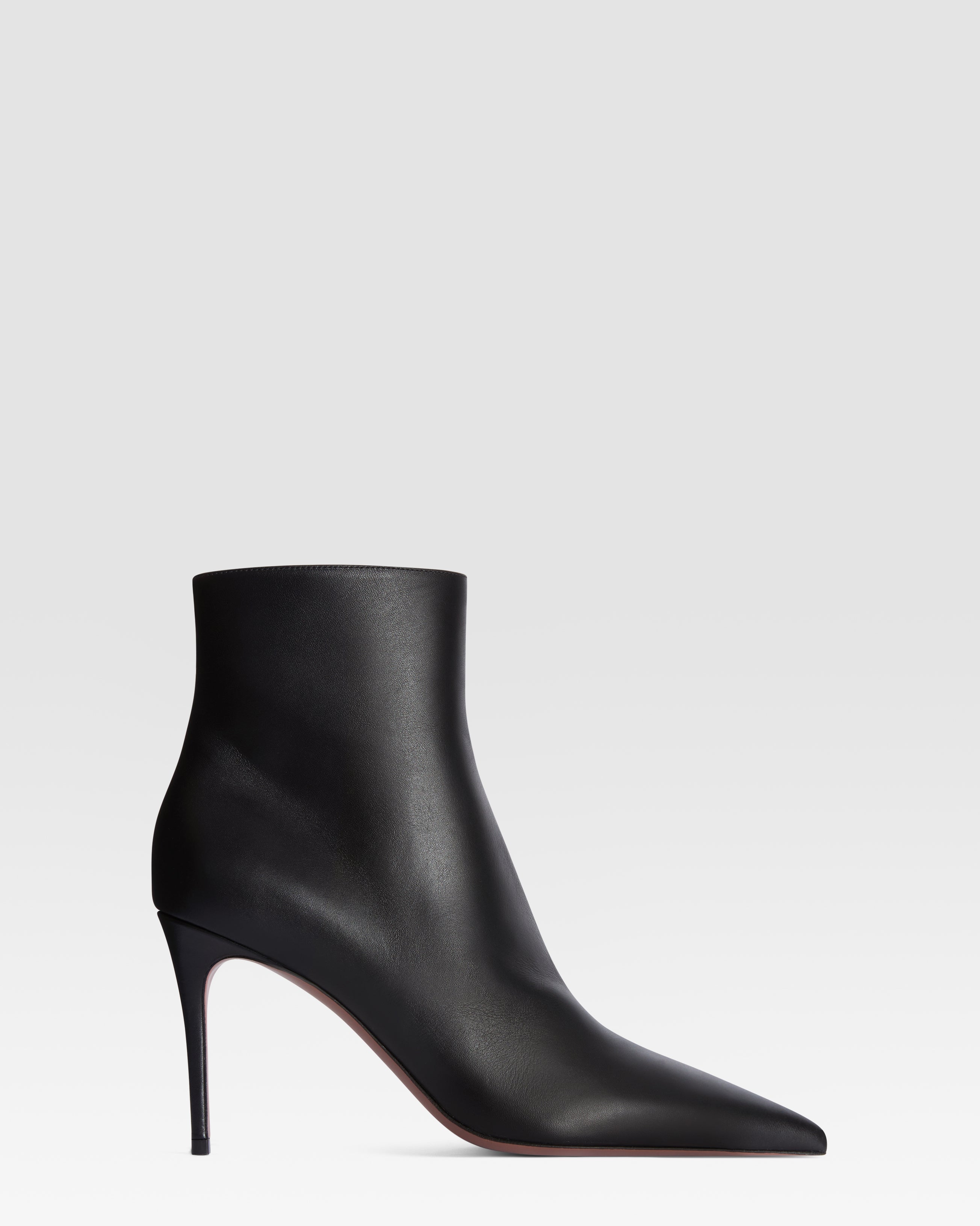 LEATHER ANKLE BOOT