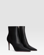 LEATHER ANKLE BOOT