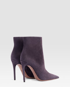 VELOURSLEDER ANKLE BOOT