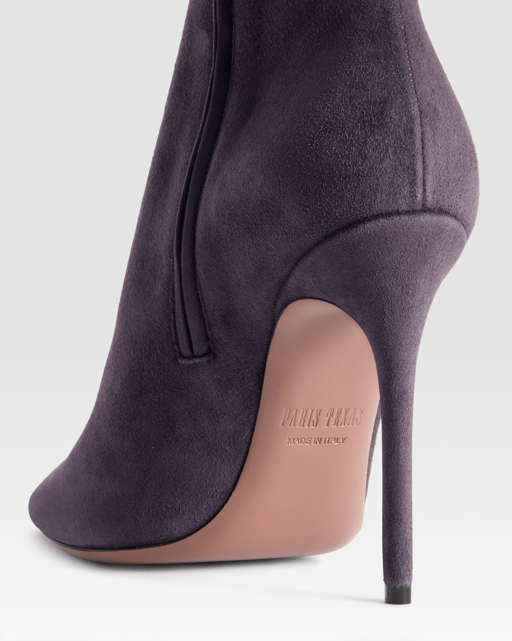 VELOURSLEDER ANKLE BOOT