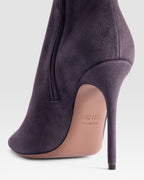 VELOURSLEDER ANKLE BOOT