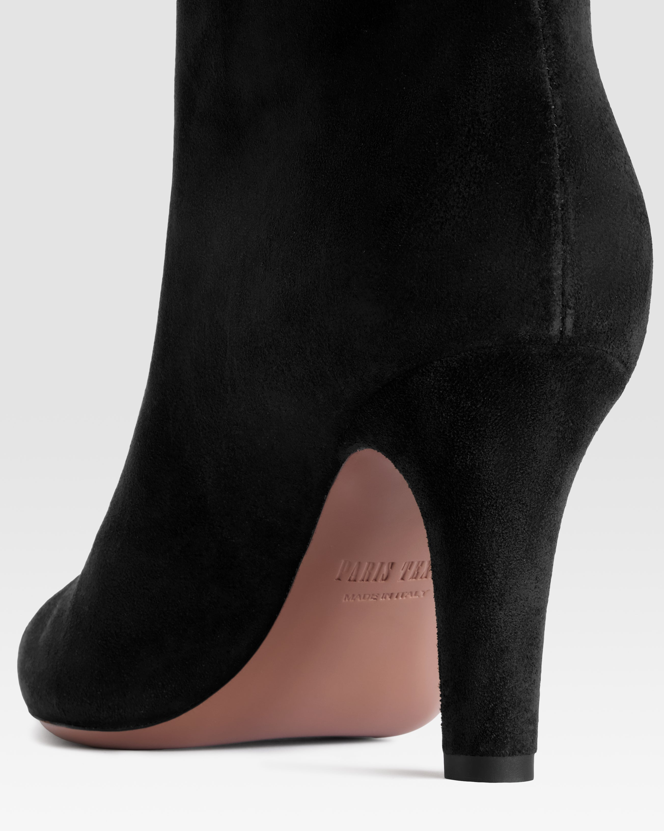 VELOURSLEDER ANKLE BOOT