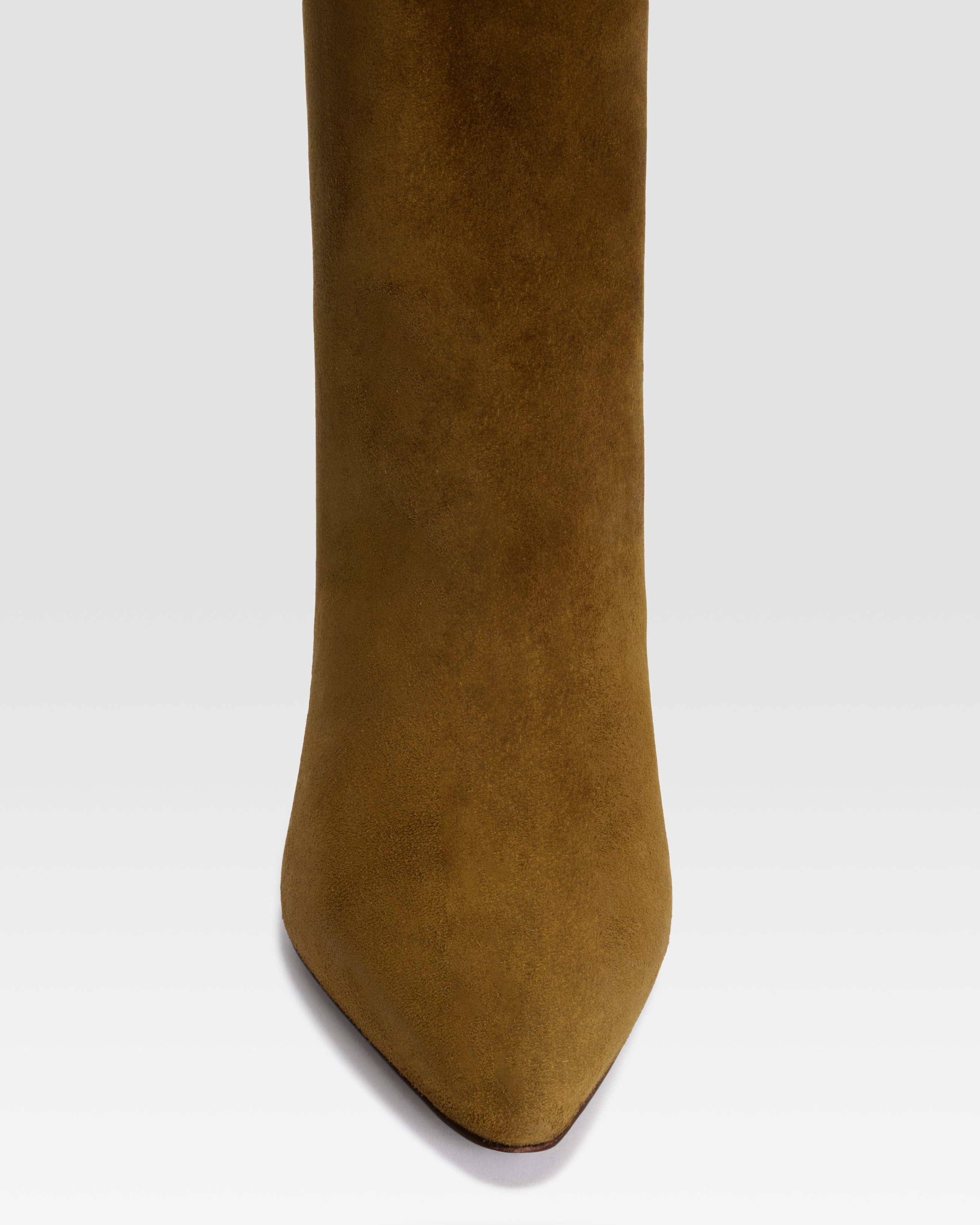 VELOURSLEDER ANKLE BOOT