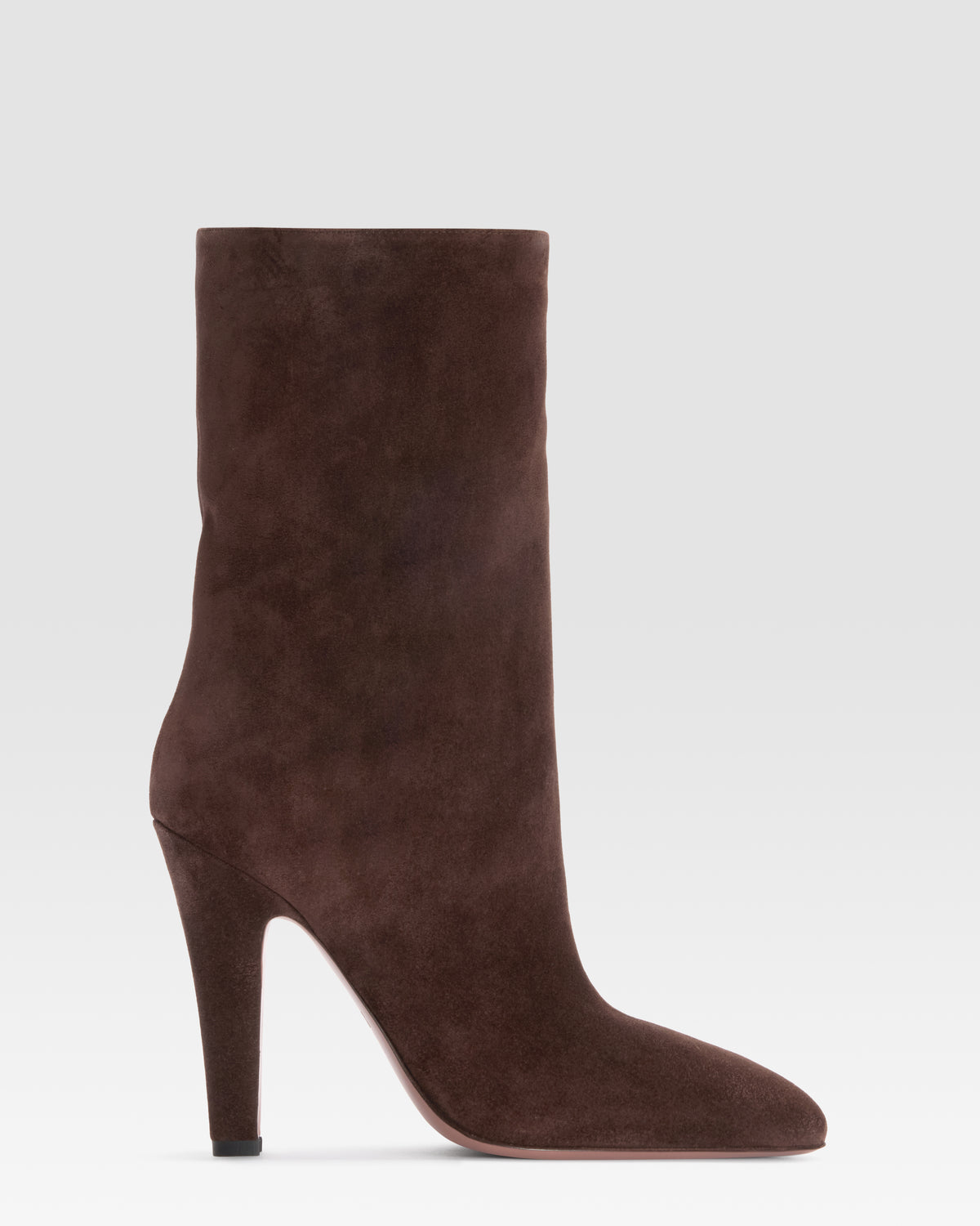 VELOURSLEDER ANKLE BOOT