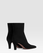 VELOURSLEDER ANKLE BOOT
