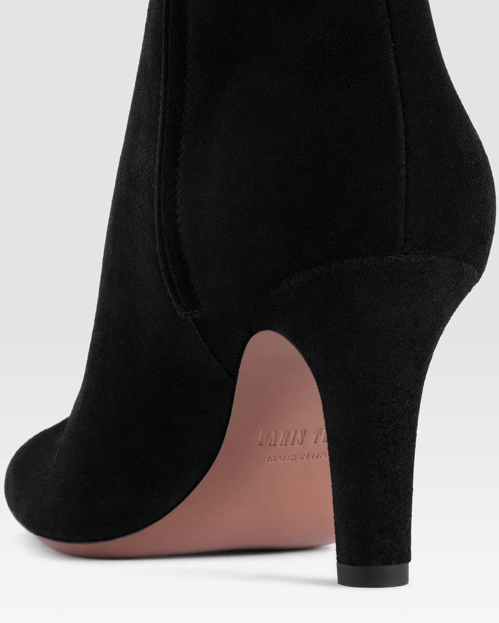 VELOURSLEDER ANKLE BOOT