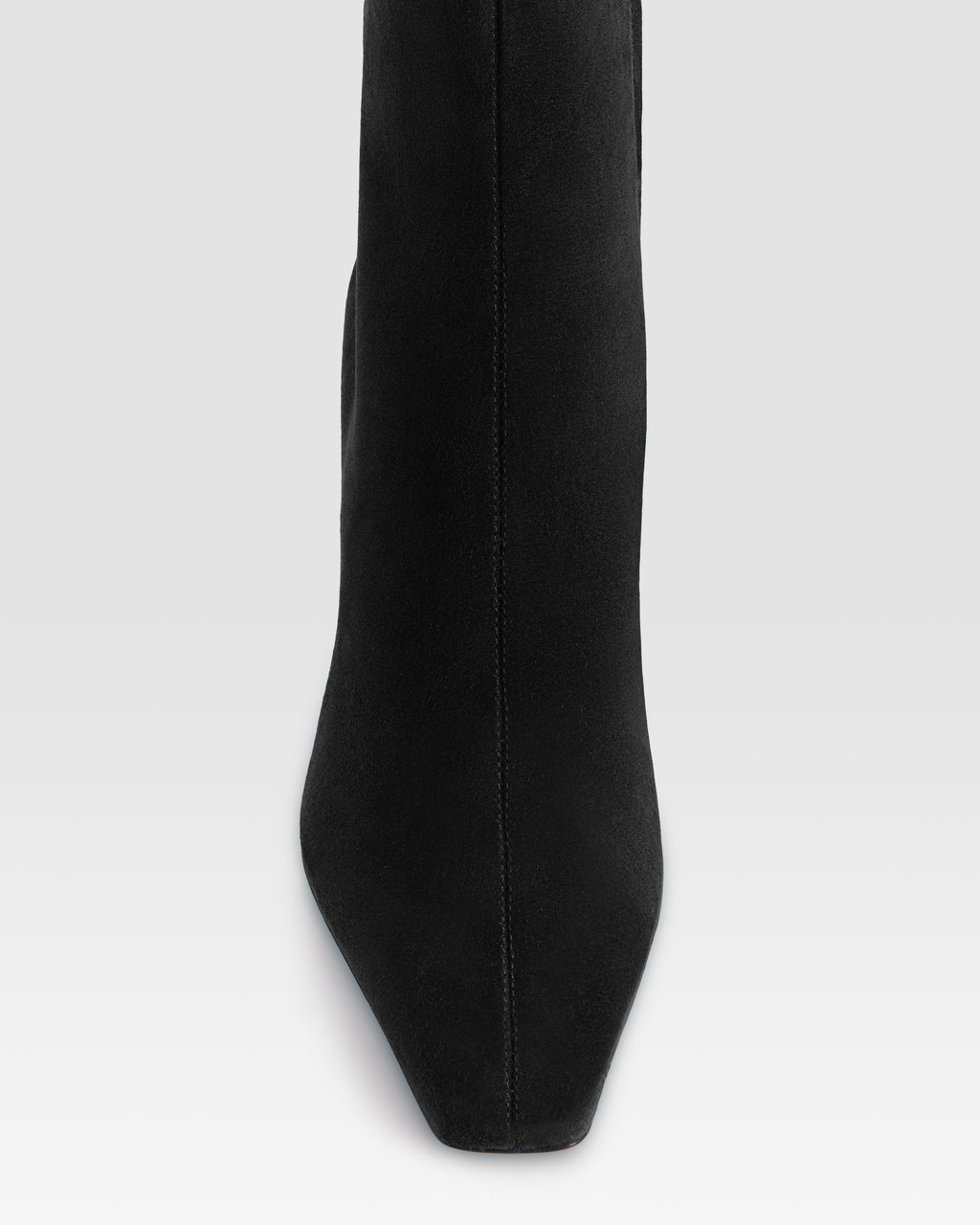 VELOURSLEDER ANKLE BOOT