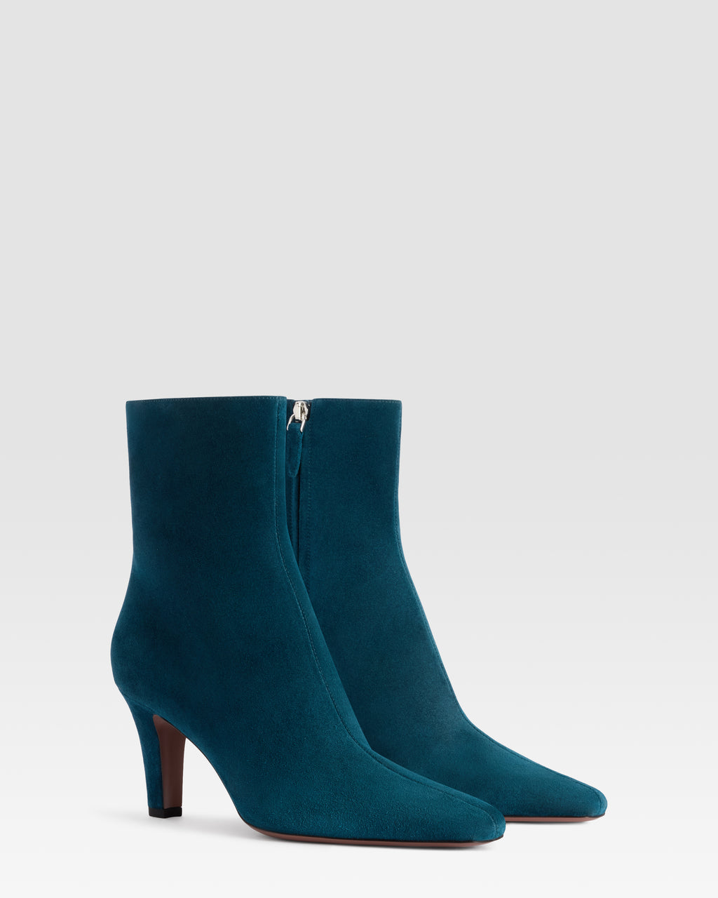 VELOURSLEDER ANKLE BOOT