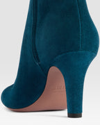 VELOURSLEDER ANKLE BOOT