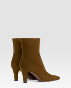 VELOURSLEDER ANKLE BOOT